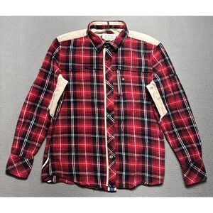 Alaska 1959 Wilderness Gear Flannel Shirt Mens Medium Plaid Hiking Outdoor Work